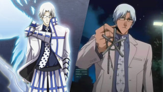 Anime character sword suit tie - two anime character one free wallpaper