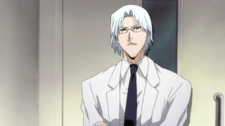 White hair glasses formal male - a tie free wallpaper