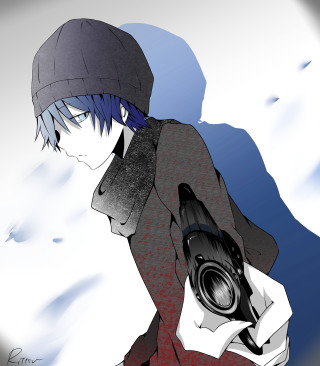 Man gun hat jacket shoulders - a gun free wallpaper
