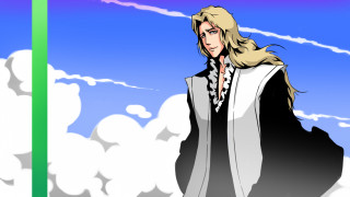 Blonde man outdoors sky manga - outfit free wallpaper