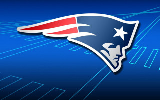 New england football logo blue - art fitzpatrick free wallpaper