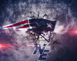 Football logo flag red white - abstract art free wallpaper