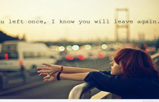 Woman leaning railing quote romanticism - a quote free wallpaper for desktop
