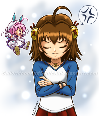 Girl arms crossed cartoon character - a girl free wallpaper