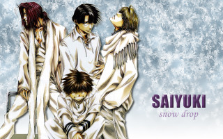 Sayuki snow drop group people - a manga drawing free wallpaper for desktop