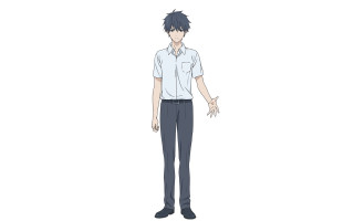 Man white shirt black pants 6 - his hands out free wallpaper