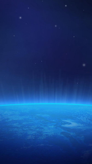 Earth space view bright lights 2 - a view of the earth free wallpaper