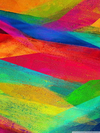 Colorful painting vibrant colors black 2 - fauvism free wallpaper