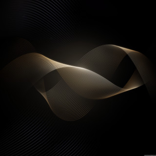 Dark background wavy pattern light - dark free wallpaper