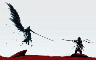 Man sword bird flying over - a sword and a bird free wallpaper