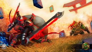 Robot attack giant robot grass - its hand free wallpaper