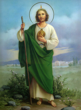 Jesus holding staff cross painting - les nabis free wallpaper