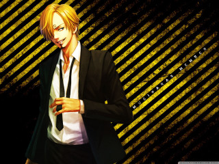 Man suit tie black yellow - background free wallpaper