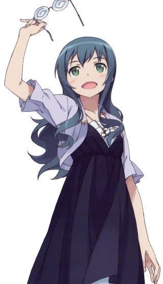 Blue hair girl magnifying glass - magnifying free wallpaper