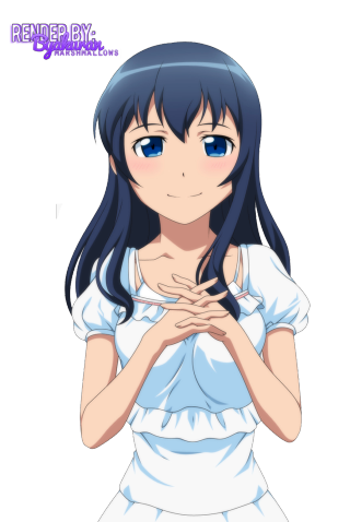 Girl white dress hands folded - her chest free wallpaper