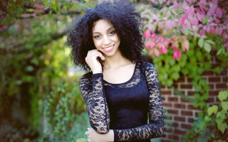 Woman black dress lace top - chinwe chukwuogoroy free wallpaper