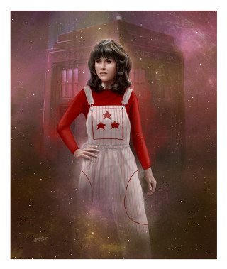 Woman red white dress tardish - eve ryder free wallpaper