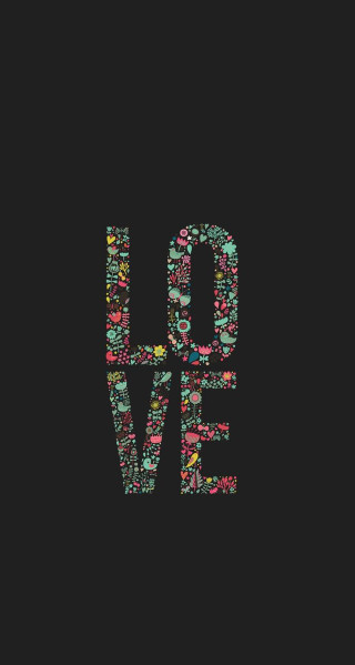 Love flowers black background image - alberto seveso free wallpaper