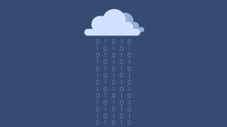 Cloud rain drop blue background - grey background free wallpaper