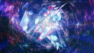 Anime space station galaxy star - a space station free wallpaper