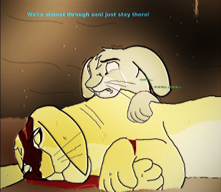 Cartoon cat dog laying together - movie scene free wallpaper
