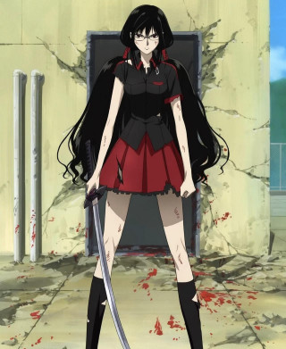 Woman sword building blood bloody - blood free wallpaper