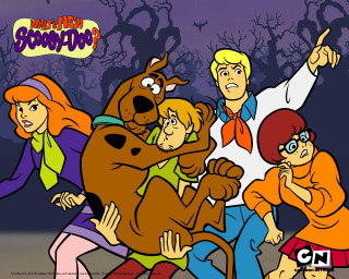 Cartoon group people dog man - clark voorhees free wallpaper