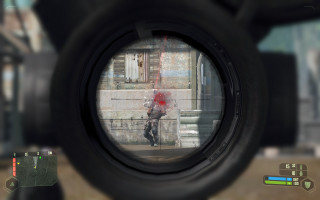 Person gun scope headshot blurry - doc hammer free wallpaper