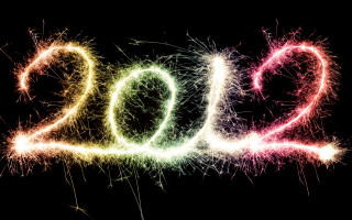 Colorful fireworks 2012 display black - else alfelt free wallpaper