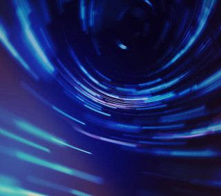Blue black background circular design - free textures wallpaper