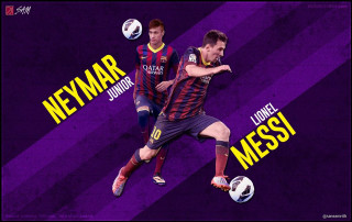 Soccer game men purple background - poster free wallpaper