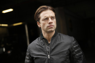 Man black jacket serious look 10 - his face and shoulders free wallpaper