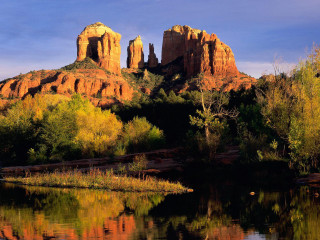 Mountain range river trees blue - a river free wallpaper for desktop