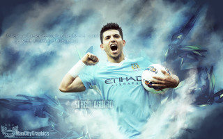 Man holding soccer ball screaming - a soccer ball free wallpaper