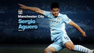 Man kicking soccer ball grass 6 - free city wallpaper