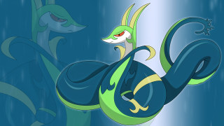 Green blue fish yellow tail - a blue tail free wallpaper