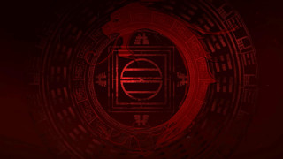 Red circle magic clock roman - a circle free wallpaper
