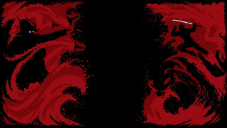 Red black background pattern design 4 - a silk screen free wallpaper