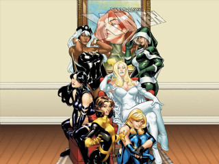 Cartoon characters couch room painting - alan davis free wallpaper