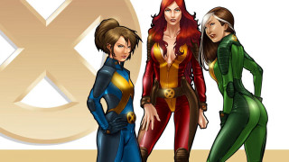 Three women costumes x sign - three woman free wallpaper