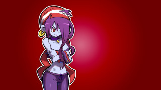 Cartoon character red background white 2 - white background free wallpaper