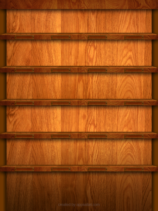 Wooden shelf three shelves wooden 2 - andries stock free wallpaper