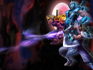 Glowing sword battle alien fantasy - glowing free wallpaper