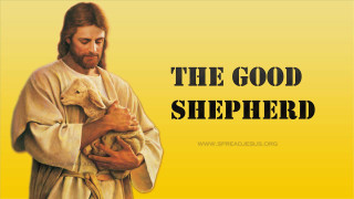 Man holding lamb good shepherd - good free wallpaper