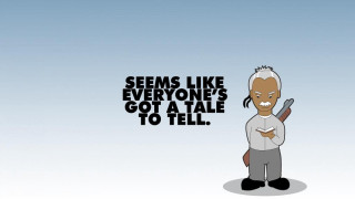 Cartoon character cellphone caption tale - allen tupper true free wallpaper
