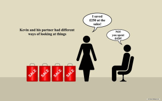 Woman chair sodas man shopping - good free wallpaper