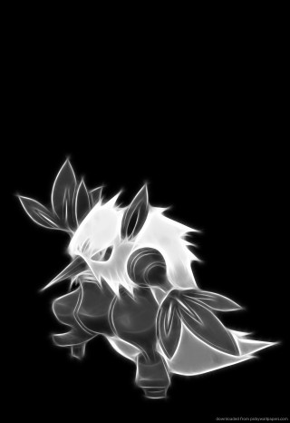 Black white pokemon wallpaper background - dark background free wallpaper