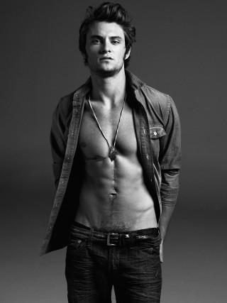 Man no shirt black white - mitchell mohrhauser free wallpaper