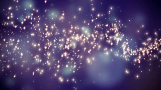 Blurry stars sky blue black 2 - particle free wallpaper