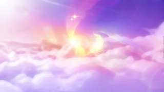 Sky clouds star bright light - a painting of a sky free wallpaper